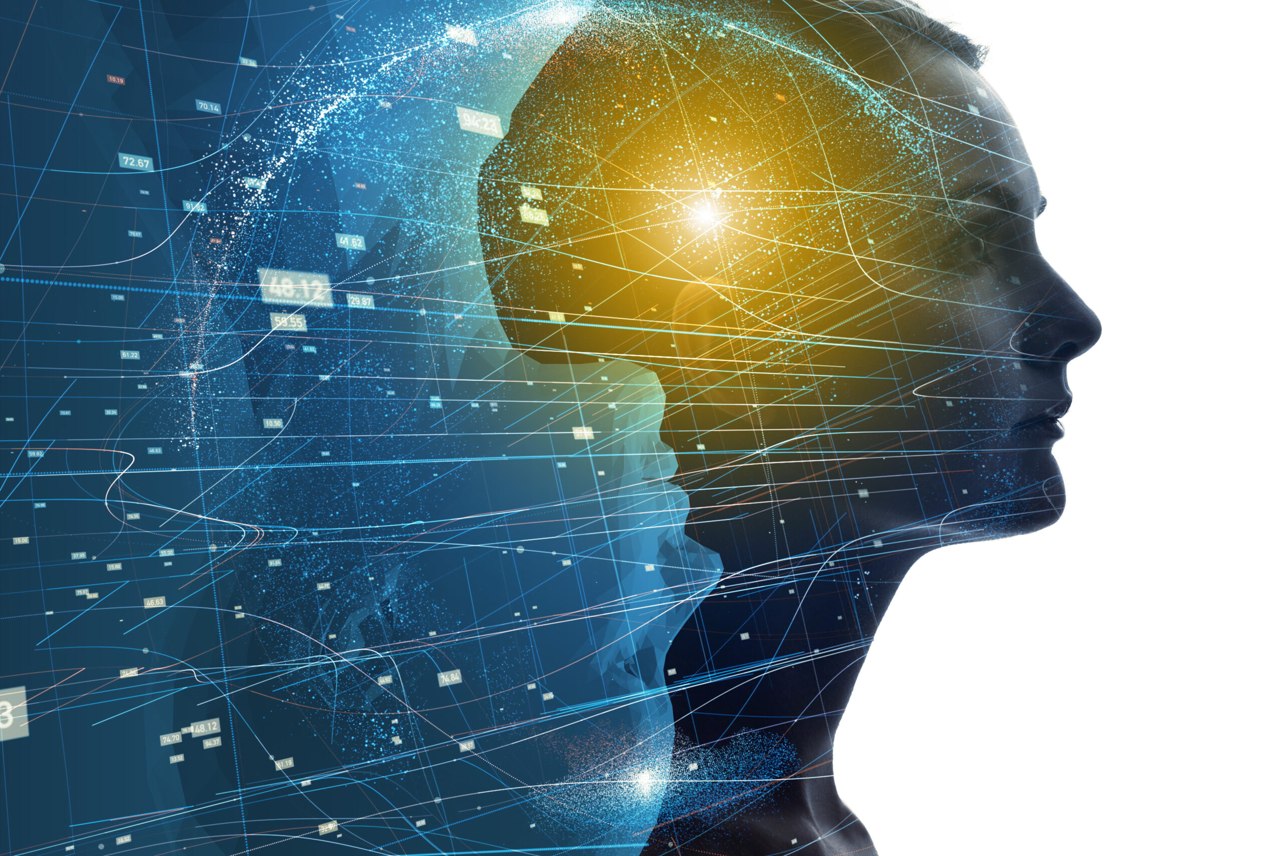 Mental,World,Of,Human,Concept. the role of ai in healthcare